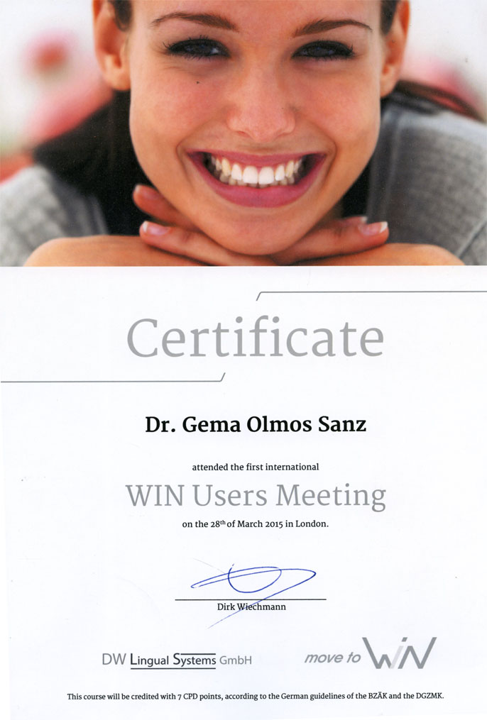 Ortodoncia Lingual WIN, I Reunión Internacional de usuarios de este sistema|Clínica Dental Ortoperio
